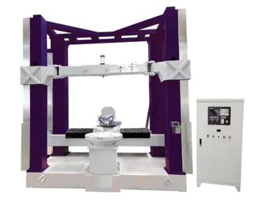 Rotacijski stroj za graviranje kamena visoke preciznosti 5 - Axis za zamršene 3D rezbarije na mramoru i granitu